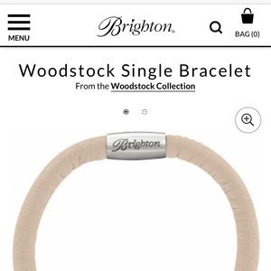 Brighton Woodstock Sparkle Camel Bracelet